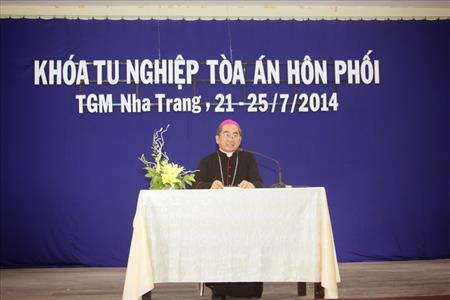 Khóa tu nghiệp Tòa án hôn phối tại Tòa Giám mục Nha Trang