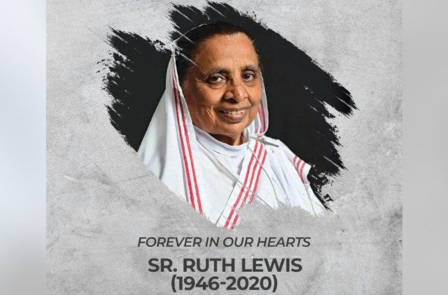 Sơ Ruth Lewis, “Mẹ của các trẻ em khuyết tật ở Pakistan”, qua đời vì Covid-19
