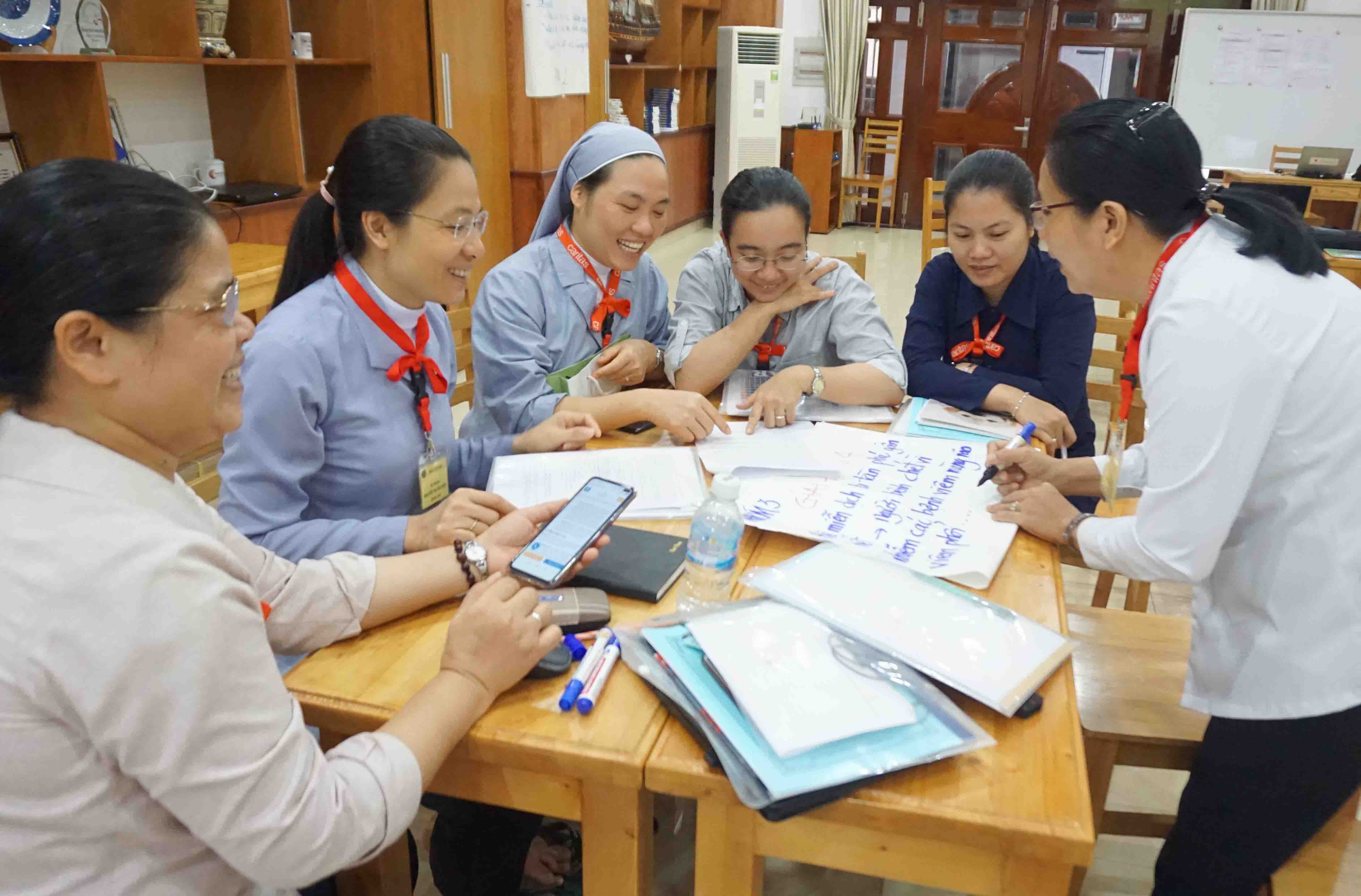 Caritas Việt Nam: Tổ Chức Khóa Tập Huấn Đào Tạo Giảng Viên Nguồn