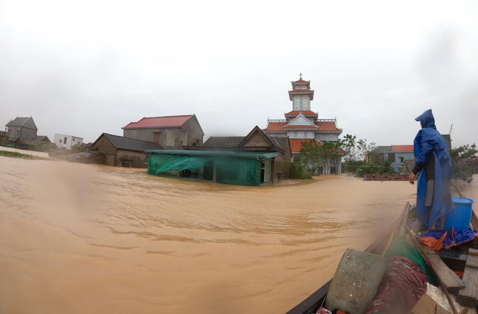 The List of Contributions for victims of the flooding in Central Vietnam received by Caritas Vietnam from January to June 2021