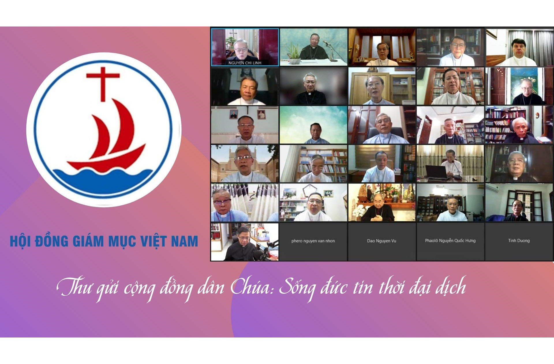 Thư Hội đồng Giám mục Việt Nam gửi cộng đồng dân Chúa: Sống đức tin thời đại dịch