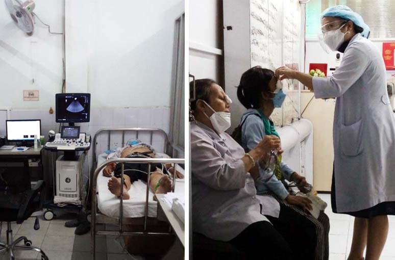 Caritas Sài Gòn: Mổ mắt cho các bệnh nhân trong mùa Covid