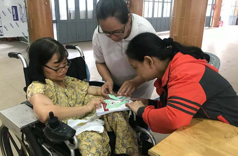 Caritas Sài Gòn: Đồng hành cùng Anh Chị Em khuyết tật trong câu lạc bộ Vươn Lên