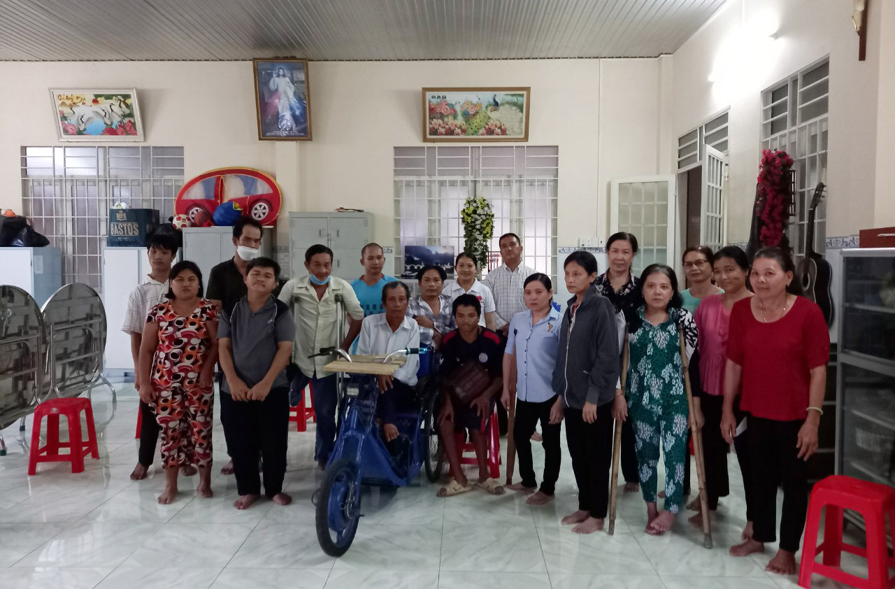 Caritas Vĩnh Long: Thành lập nhóm “Người khuyết tật”