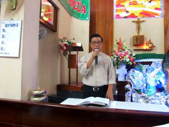Caritas Giáo hát Tân Định họp định kỳ cuối năm