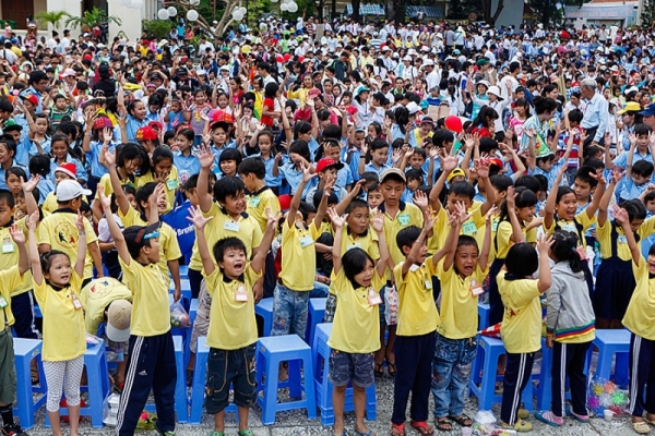 Caritas Sài Gòn: Lễ hội Giáng Sinh cho các em có hoàn cảnh đặc biệt