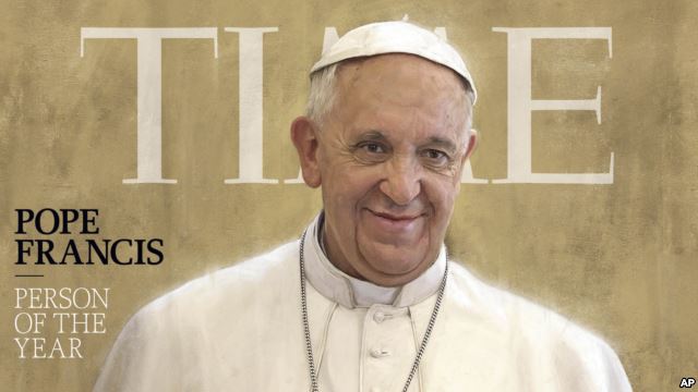 Father Lombardi's Declaration on Time Magazine's Selection of Francis as Person of the Year