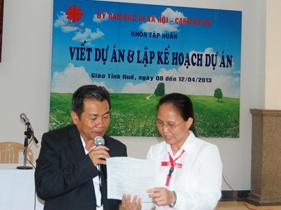 Caritas Việt Nam: khai giảng khóa tập huấn Viết Dự Án & Lập Kế Hoạch