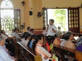 Lễ ra mắt Caritas Giáo xứ Vinh Phú