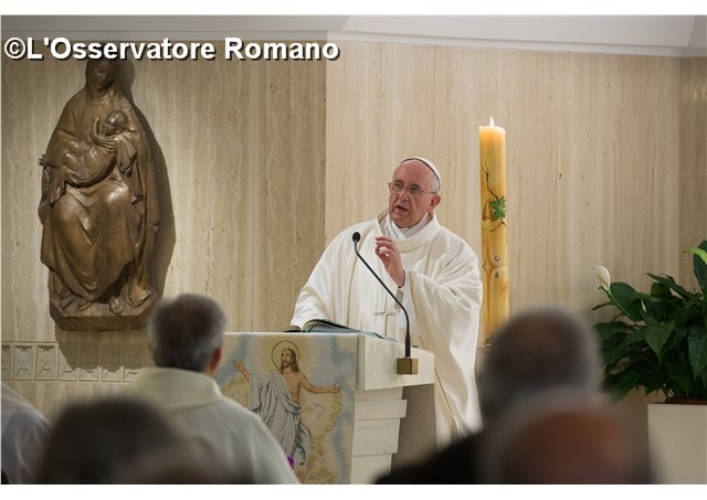 Pope's Morning Homily: To Bear Tribulations With Faith is Not Masochistic