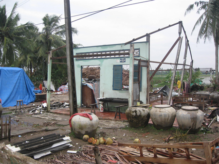 Caritas Việt Nam hỗ trợ phục hồi thiệt hại do Lốc xoáy tại Xã Mỹ Bình - Huyện Ngã Năm – Tỉnh Sóc Trăng