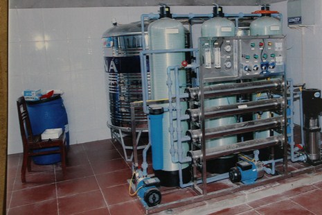 Caritas Hưng Hóa: Khánh thành hệ thống máy lọc nước tinh khiết