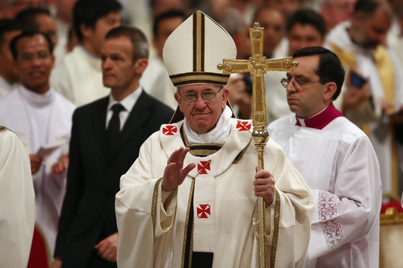 Đức Thánh Cha Phanxicô chủ sự Lễ Dầu đầu tiên tại Vatican