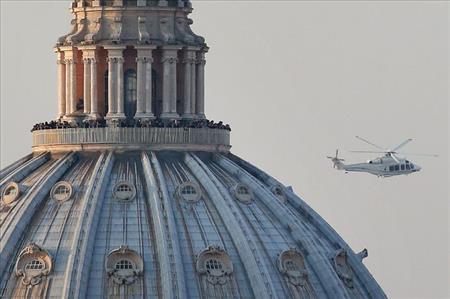 The Vatican's helicopter: Transporting popes, saving kid's lives