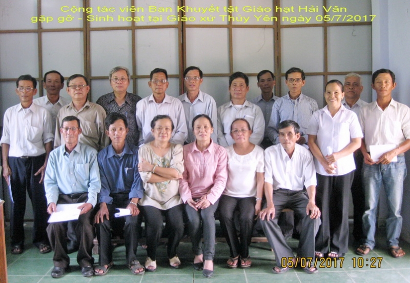 Caritas Huế: Họp mặt Cộng tác viên ban Khuyết tật Giáo hạt Hải Vân