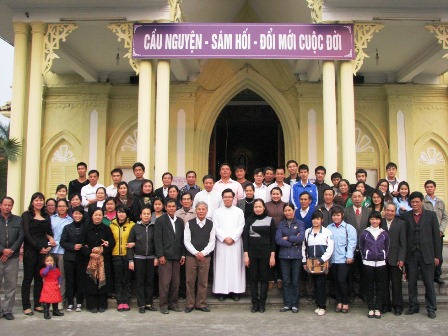 Ngày Tĩnh Tâm Mùa Chay cho các Cộng tác viên của Caritas Giáo phận Hải Phòng