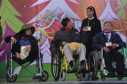 Caritas Giáo phận Thái Bình tổ chức đại lễ mừng Chúa Giáng Sinh cho người khuyết tật