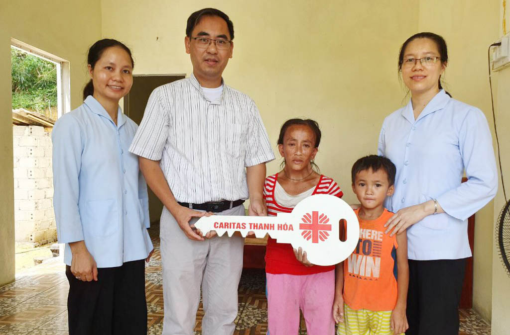 Caritas Thanh Hoá: Xây Tình Chúa qua những căn nhà yêu thương