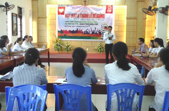 Caritas Hải Phòng: Chương trình họp mặt và Thánh lễ bế giảng năm học 2018-2019 cho các sinh viên chương trình học bổng xã hội và y tế, giáo tỉnh miền Bắc
