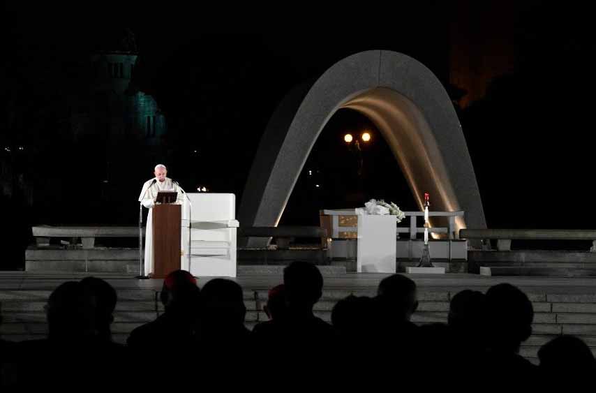 Đức Thánh Cha trong cuộc gặp gỡ vì hoà bình ở Hiroshima