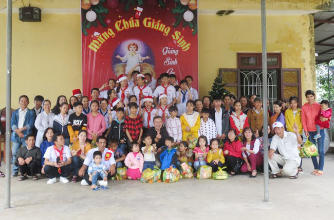 Caritas Huế: Tổ chức vui Giáng sinh cho trẻ OVC tại Quảng Trị