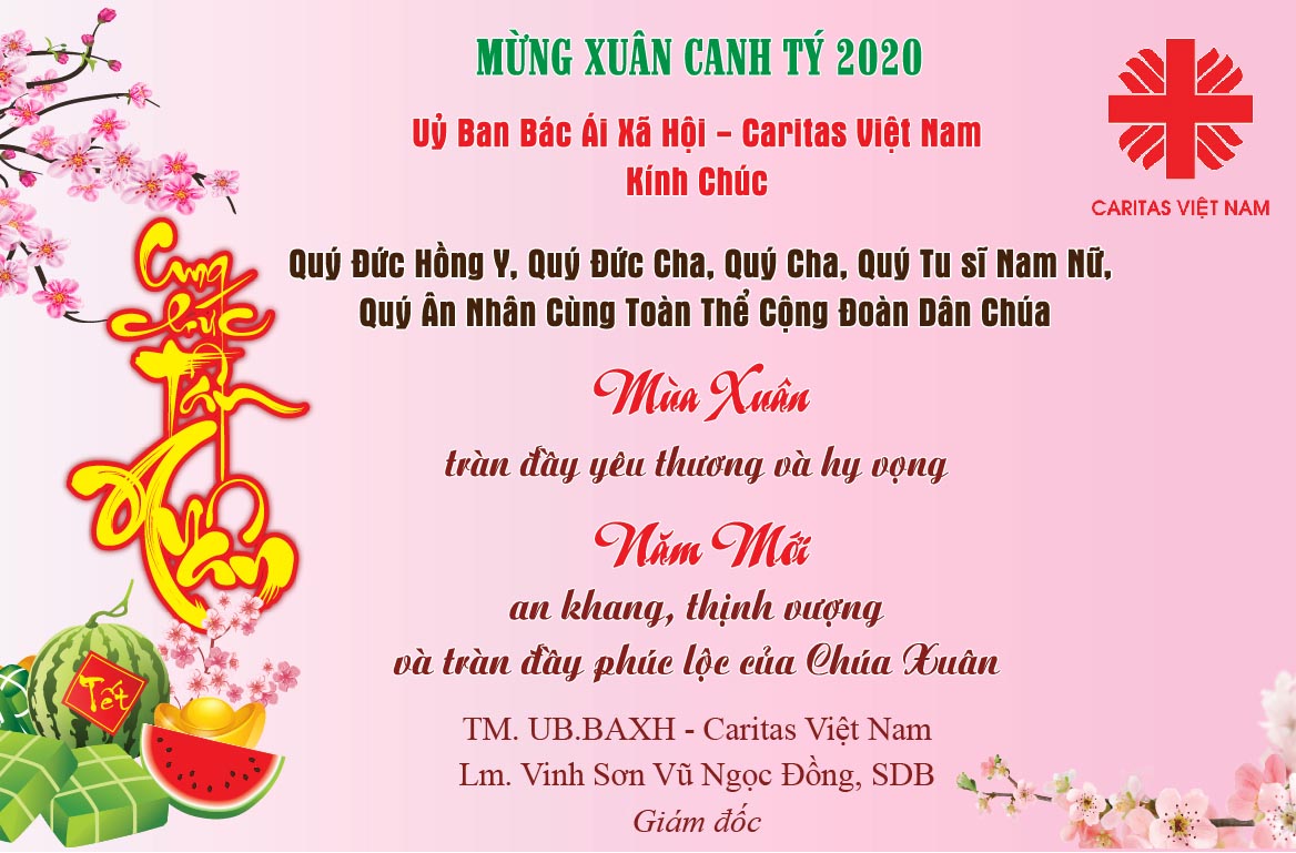 Caritas Việt Nam: Chúc Mừng Xuân Canh Tý 2020