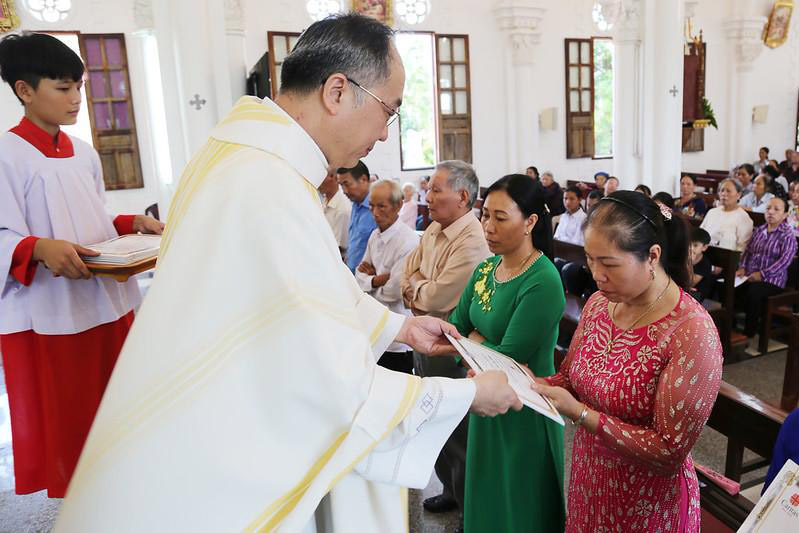 Caritas Hà Nội: Đón nhận 91 tân hội viên tại Giáo xứ Tiêu Hạ