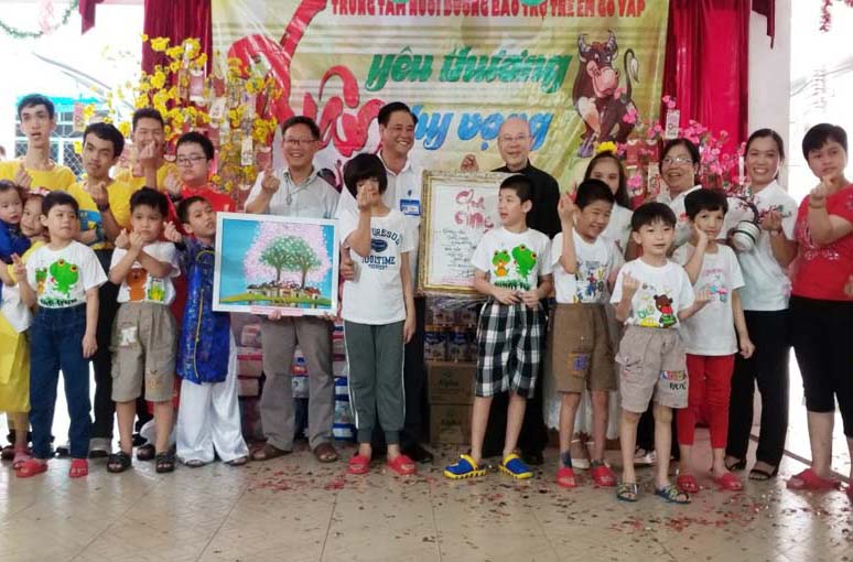 Caritas Sài Gòn: Xuân yêu thương – Xuân hy vọng  tại Trung Tâm Nuôi Dưỡng Bảo Trợ Trẻ Em Gò Vấp