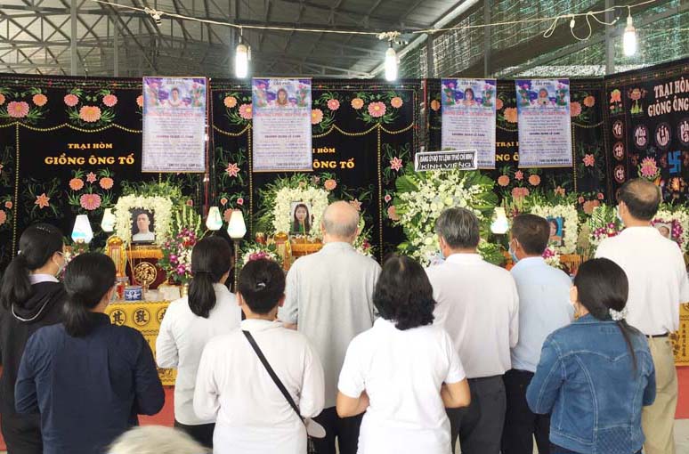 Caritas Sài Gòn: Viếng tang 6 nạn nhân thiệt mạng trong vụ cháy nhà