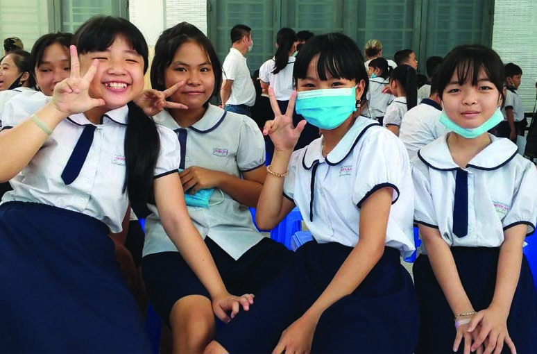 Caritas Sài Gòn: Khám bệnh cho các em lớp học tình thương Thiên Ân