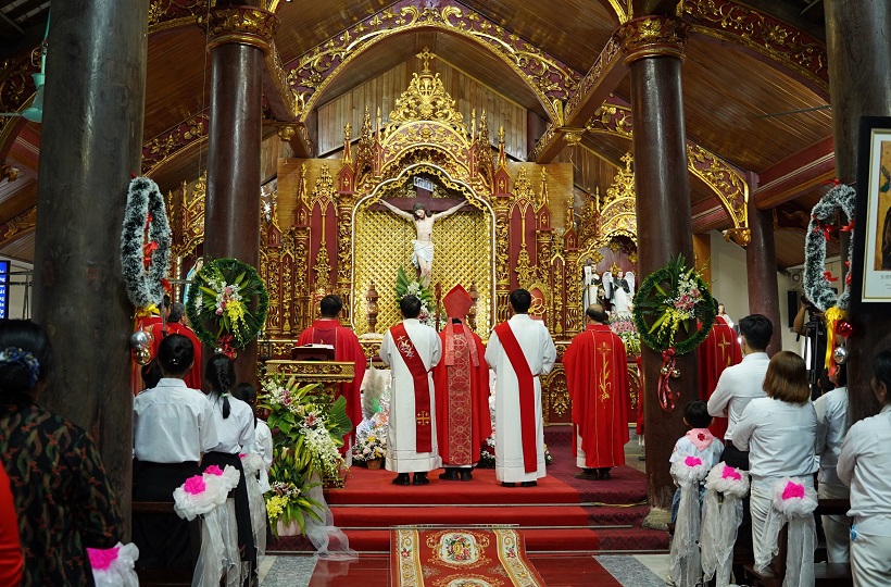 Caritas Thái Bình: Ban Bảo Vệ Sự Sống Mừng Lễ Bổn Mạng