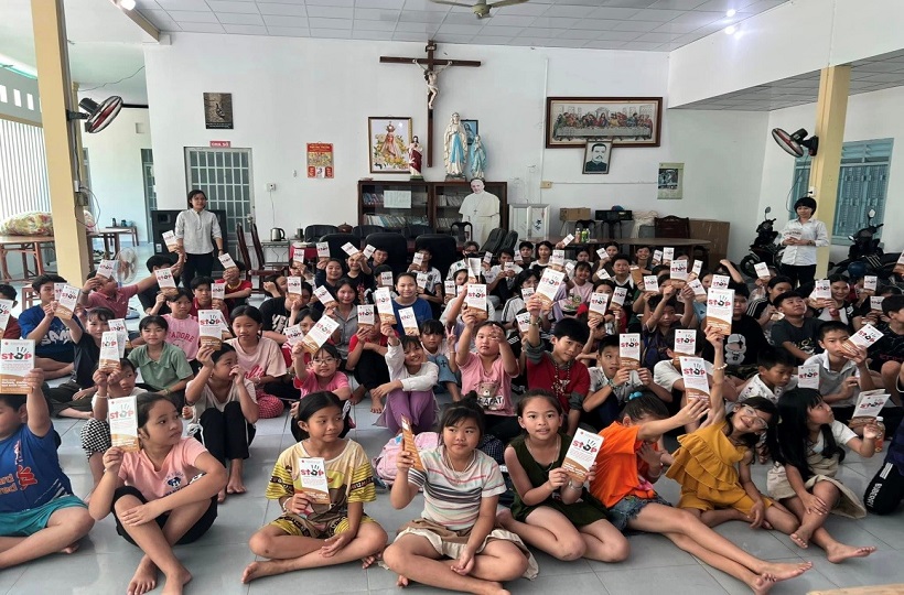 Caritas Long Xuyên: Truyền Thông Về Phòng Chống Buôn Người Tại Giáo Xứ Tri Tôn Và Chi Lăng