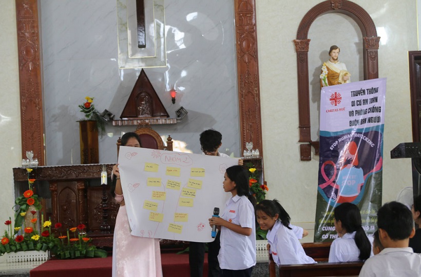 Caritas Huế: Truyền Thông Về Di Cư An Toàn Và Phòng Chống Nạn Buôn Bán Người