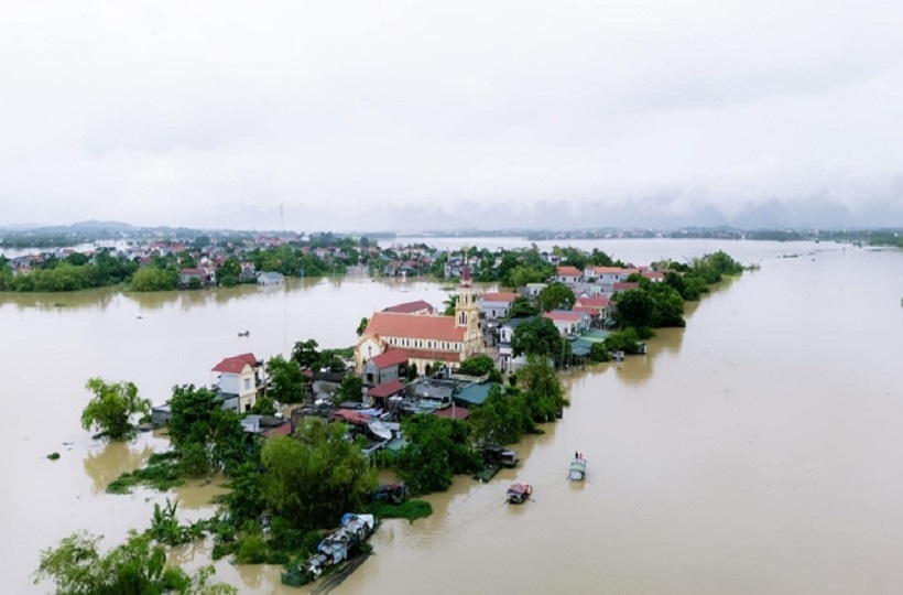 Caritas Vinh: Thống kê danh sách hỗ trợ đồng bào bị bão lụt tại miền Bắc 2024.