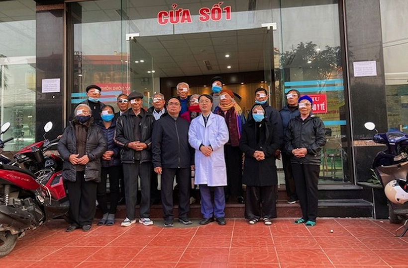 Chương Trình Khám Và Phẫu Thuật Mắt Miễn Phí Của Caritas Giáo Phận Bùi Chu Tại Giáo Hạt Báo Đáp