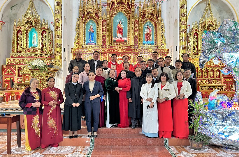 Caritas Bùi Chu: Ban BVSS Mừng Lễ Quan Thầy 