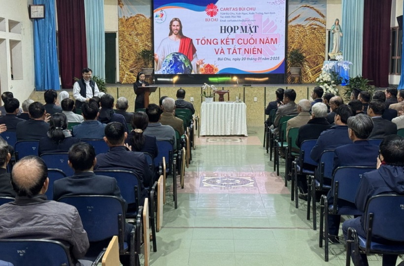 Caritas Giáo phận Bùi Chu: Hành trình khép lại trong yêu thương 2024 và hy vọng