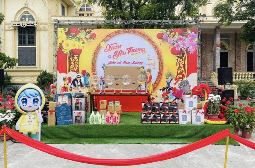 Giáo xứ Nam Dương: Hội Chợ Xuân Yêu Thương 2025, hương vị quê nhà, gắn kết tình người