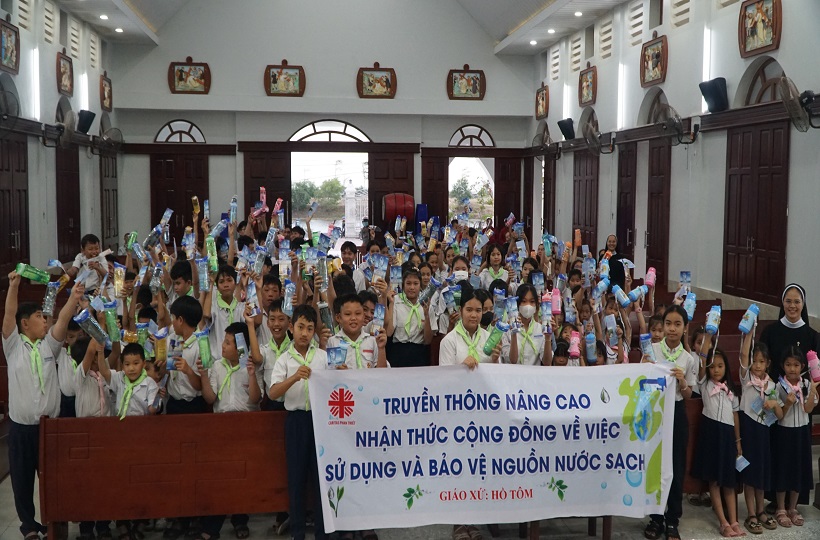 Caritas Phan Thiết: Truyền Thông Về Nước Sạch