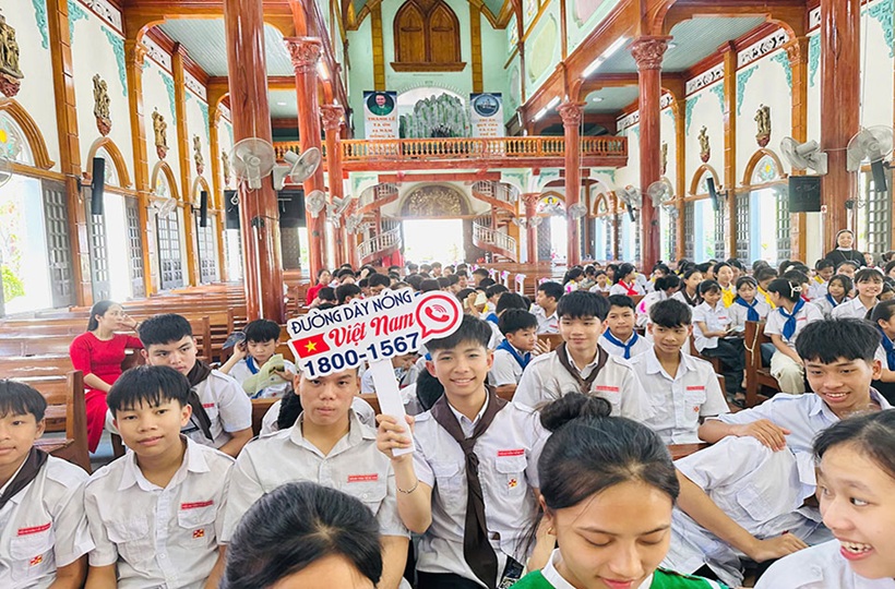 Truyền Thông về Di Cư An Toàn tại Giáo Xứ Vĩnh Phước - Quảng Bình