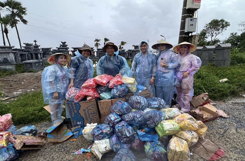 Caritas Các Giáo Phận Hỗ Trợ Các Nạn Nhân Cơn Bão Bualoi