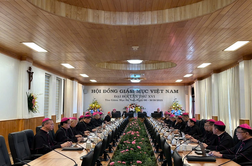 HỘI ĐỒNG GIÁM MỤC VIỆT NAM KHAI MẠC ĐẠI HỘI XVI TỪ NGÀY 6-10/10/2025