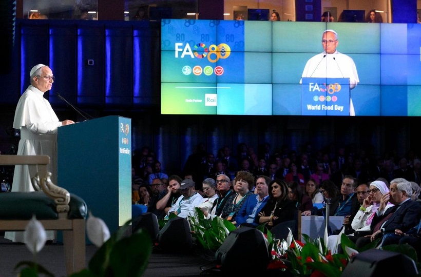 Đức Thánh Cha viếng thăm Trụ sở Lương Nông Thế giới