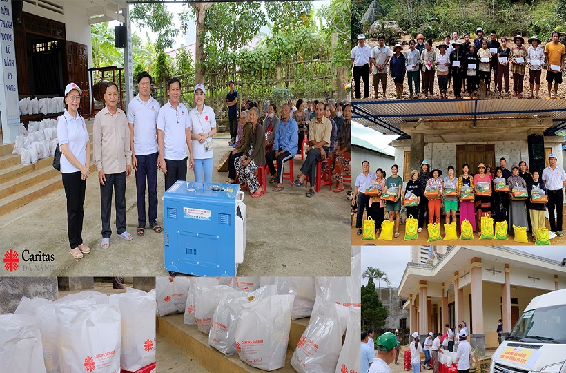 Caritas Đà Nẵng Tiếp Tục Hành Trình Cứu Trợ Và Phục Hồi Sau Lũ
