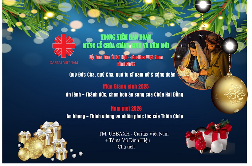 Mừng Chúa Giáng Sinh 2025 & Năm Mới 2026