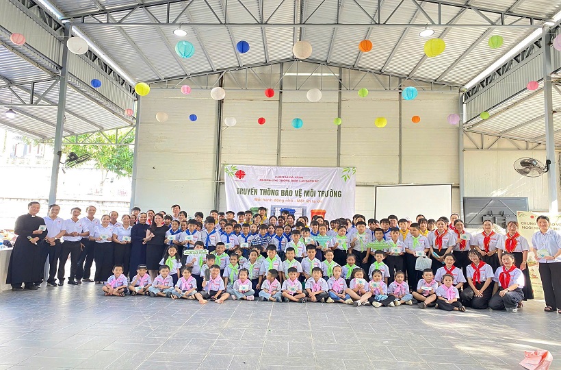 Truyền Thông Kết Hợp Di Cư An Toàn Và Bảo Vệ Môi Trường Của Caritas Giáo Phận Đà Nẵng Tại Giáo Xứ Hoằng Phước