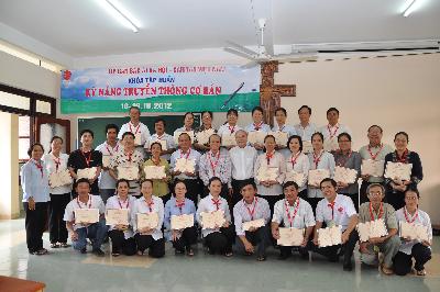 Caritas Việt Nam: Bế mạc khóa tập huấn Kỹ năng Truyền thông