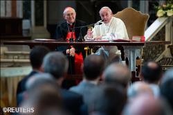 Francis Meets With Priests of Rome Reflections From His Conversation