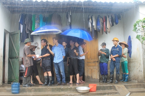 Caritas Hải Phòng tiếp tục cứu trợ tại Cẩm Phả - Quảng Ninh