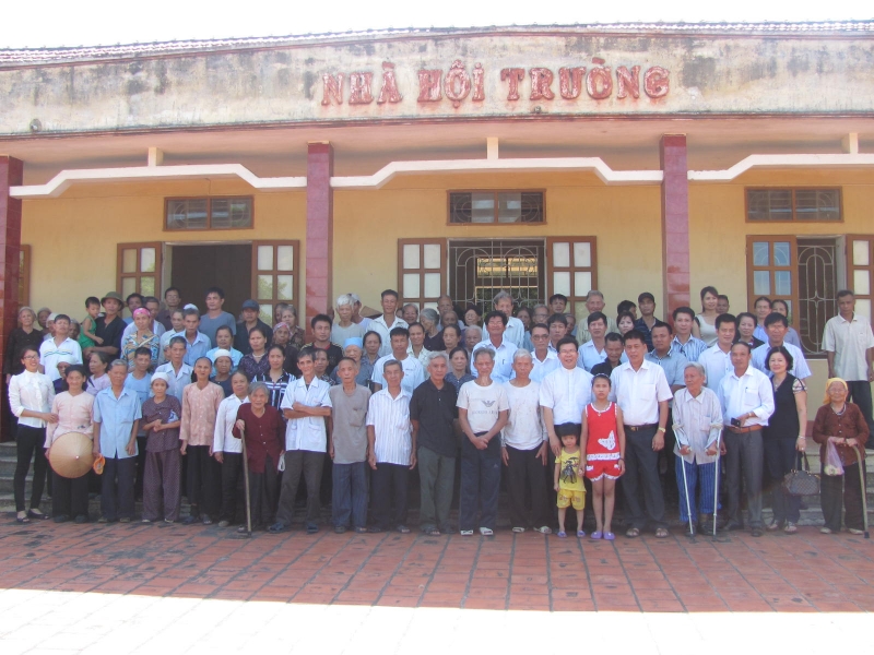 Caritas Hải Phòng cùng với gia đình doanh nhân Công Giáo Hải Phòng thăm Trại Phong Chí Linh